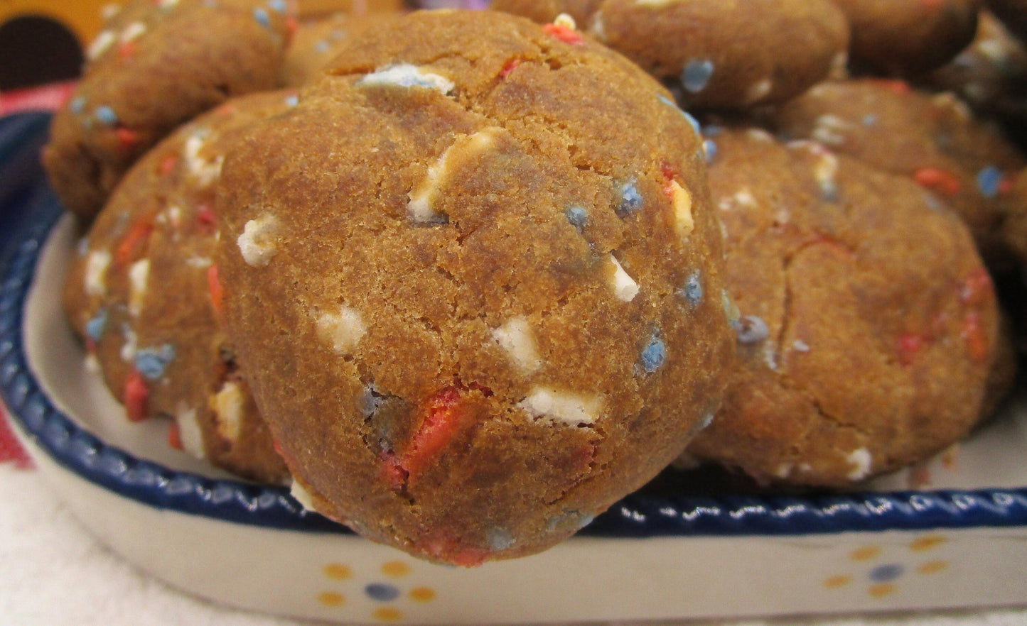 Gluten Free Coconut Sugar Cookies, Dairy Free, Egg Free, Nut Free, Oat Free, Organic, Gum Free, Vegan, Birthday, 4th of July, Father's Day