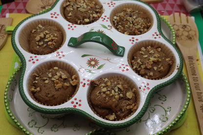 Gluten Free Banana Muffin, Egg Free, Dairy Free, Vegan, Nut Free, Brunch, Low Fat, Holiday parties, Healthy Breakfast Gift, Valentine's Day