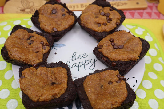 Gluten Free Brookie Brownies, Dairy Free, Egg Free, Vegan, Nut Free, Soy Free, Chocolate Chip, Birthday Gifts, Easter snacks, Dessert Bars