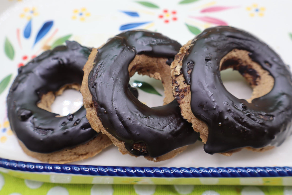 AIP Paleo Donut Rings, Gluten Free, Dairy Free, Vegan, Egg Free, Nut Free, Date Sugar, Wellness Gift, Allergy Friendly, Autoimmune Protocol