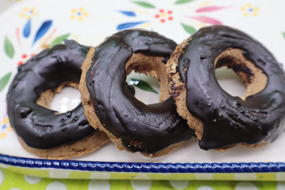 AIP Paleo Donut Rings, Gluten Free, Dairy Free, Vegan, Egg Free, Nut Free, Date Sugar, Wellness Gift, Allergy Friendly, Autoimmune Protocol