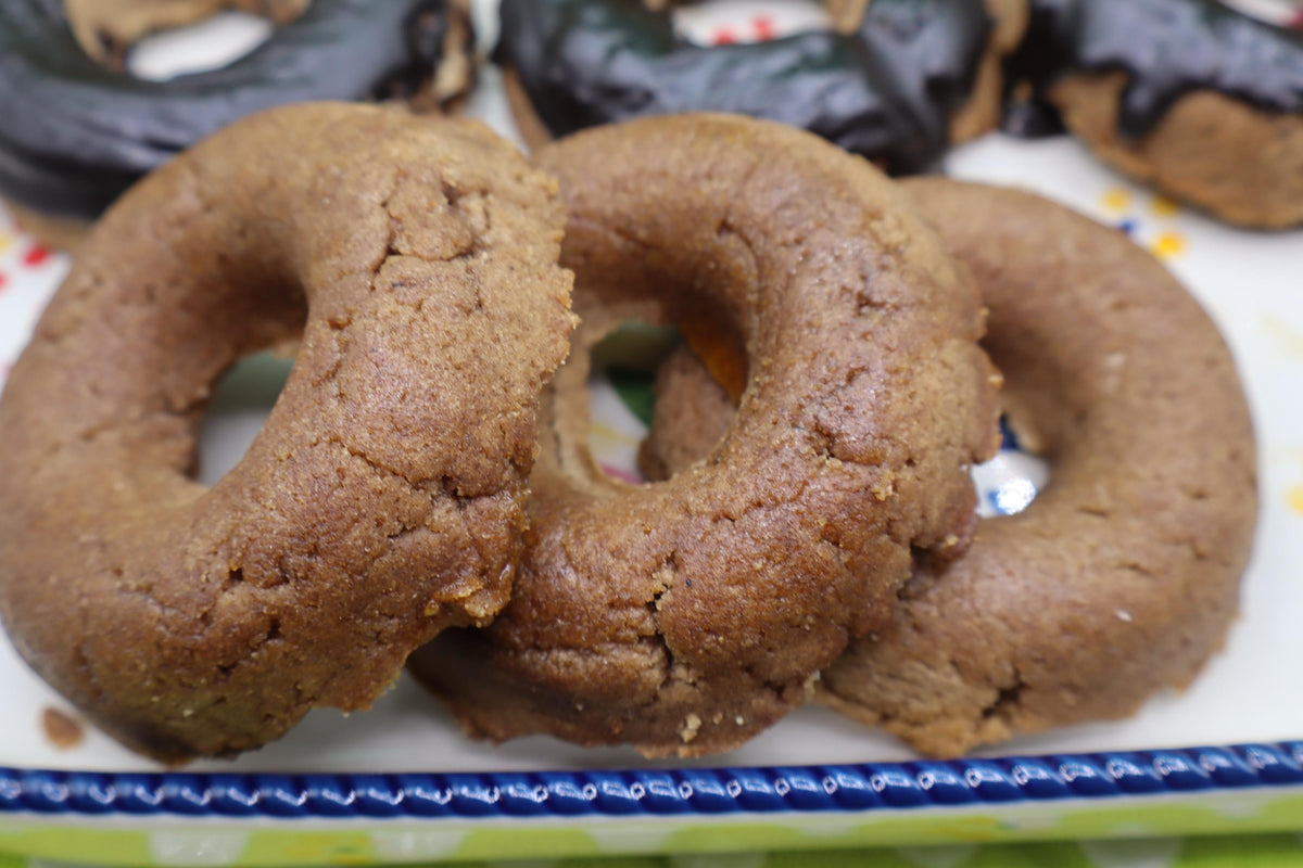 AIP Paleo Donut Rings, Gluten Free, Dairy Free, Vegan, Egg Free, Nut Free, Date Sugar, Wellness Gift, Allergy Friendly, Autoimmune Protocol