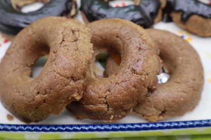 AIP Paleo Donut Rings, Gluten Free, Dairy Free, Vegan, Egg Free, Nut Free, Date Sugar, Wellness Gift, Allergy Friendly, Autoimmune Protocol