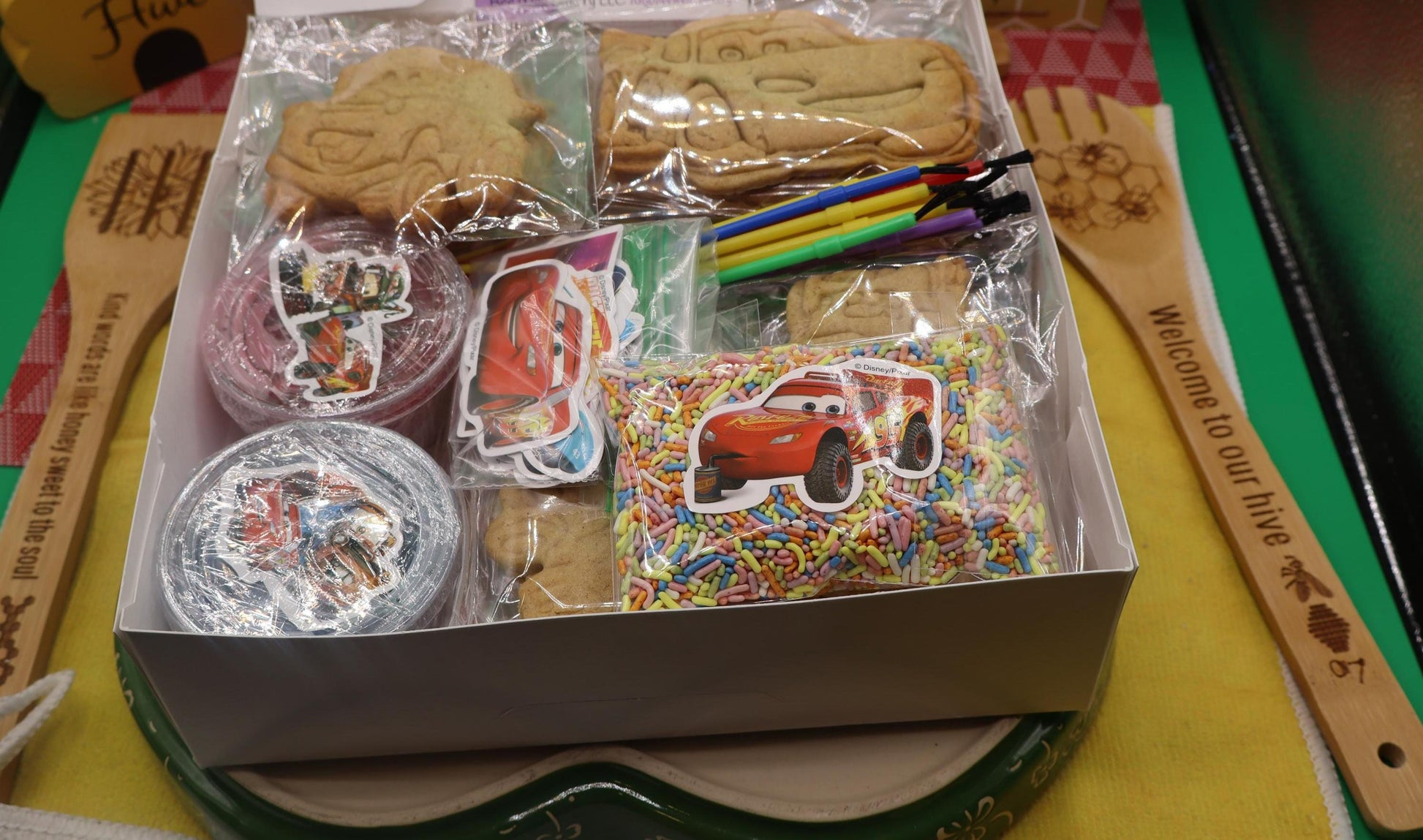 Gluten Free Cookie Kits, Dairy Free, Egg Free, Nut Free, Natural Colors, Organic Sprinkles, Sugar Free, Unicorn, Stars, Beach, Custom Order