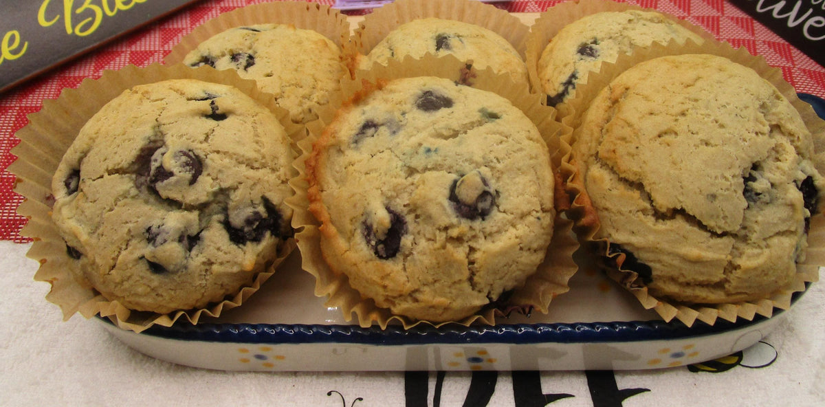 Gluten Free Muffin, Egg Free, Dairy Free, Oat Free, Nut Free, Vegan, No Refined Sugar, Organic, Blueberry, Strawberry, Brunch, Healthy snack