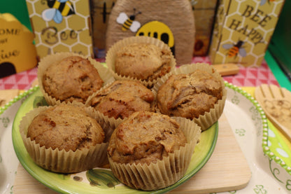 Gluten Free Banana Muffin, Egg Free, Dairy Free, Vegan, Nut Free, Brunch, Low Fat, Holiday parties, Healthy Breakfast Gift, Valentine's Day