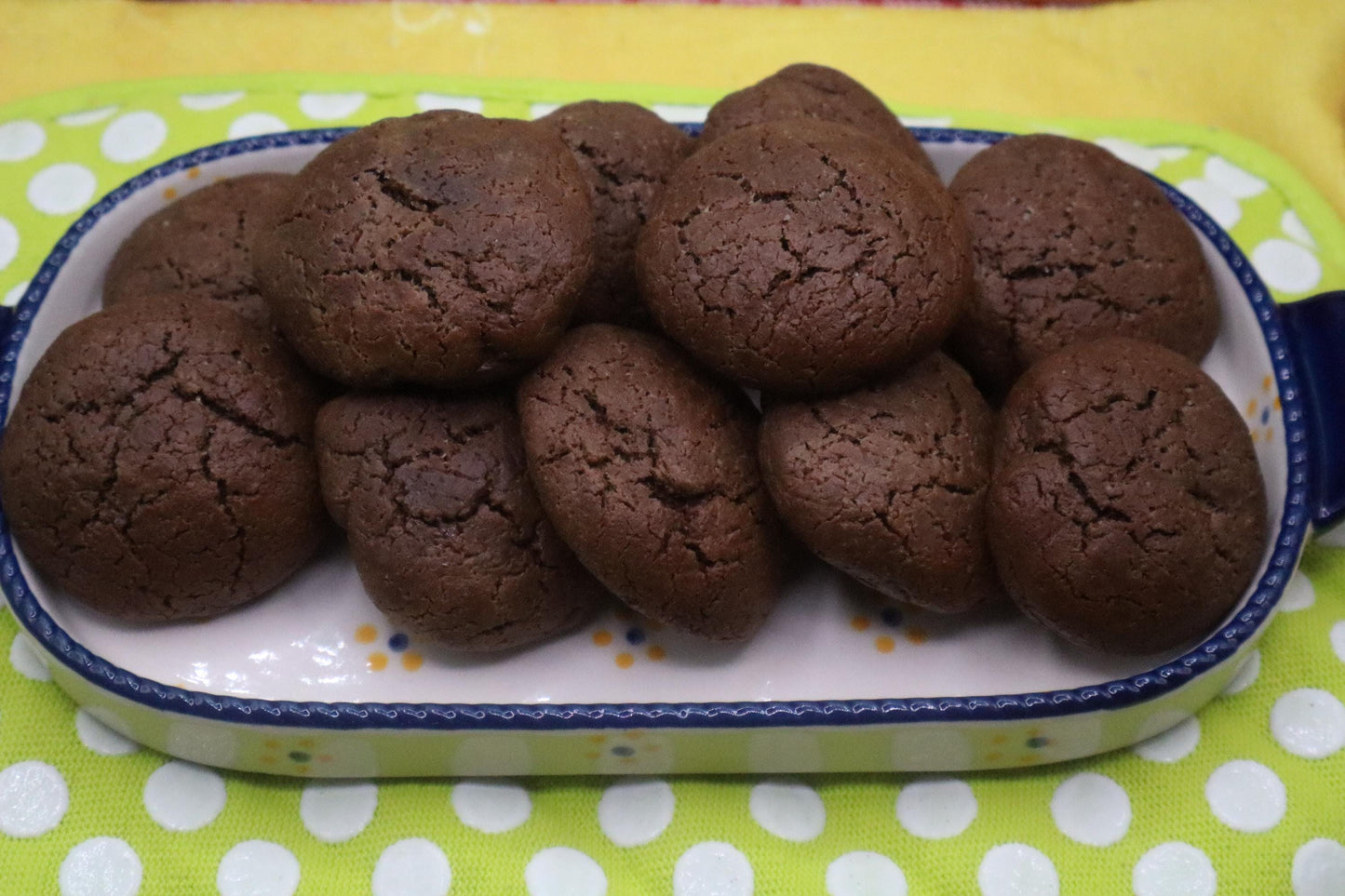 KETO Brownie Cookies, Gluten Free, Grain Free, Sugar Free, Dairy Free, Low Carb Snack, Birthday Treat, Protein Enriched, Chocolate Fudge