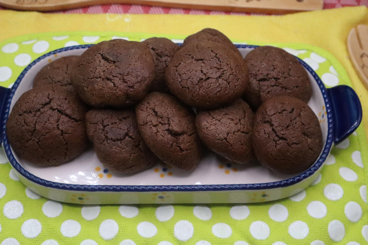 KETO Brownie Cookies, Gluten Free, Grain Free, Sugar Free, Dairy Free, Low Carb Snack, Birthday Treat, Protein Enriched, Chocolate Fudge