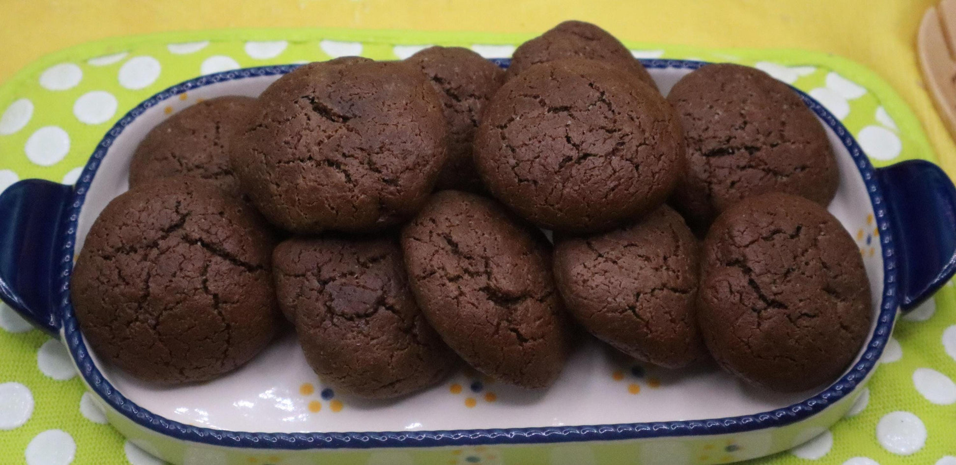 KETO Brownie Cookies, Gluten Free, Grain Free, Sugar Free, Dairy Free, Low Carb Snack, Birthday Treat, Protein Enriched, Chocolate Fudge