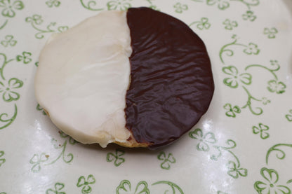 Gluten Free Black White Cookies, Jumbo, Dairy Free, Vegan, Nut Free, Birthday Gift, NY Style snacks, July 4th Celebration, School Safe treat