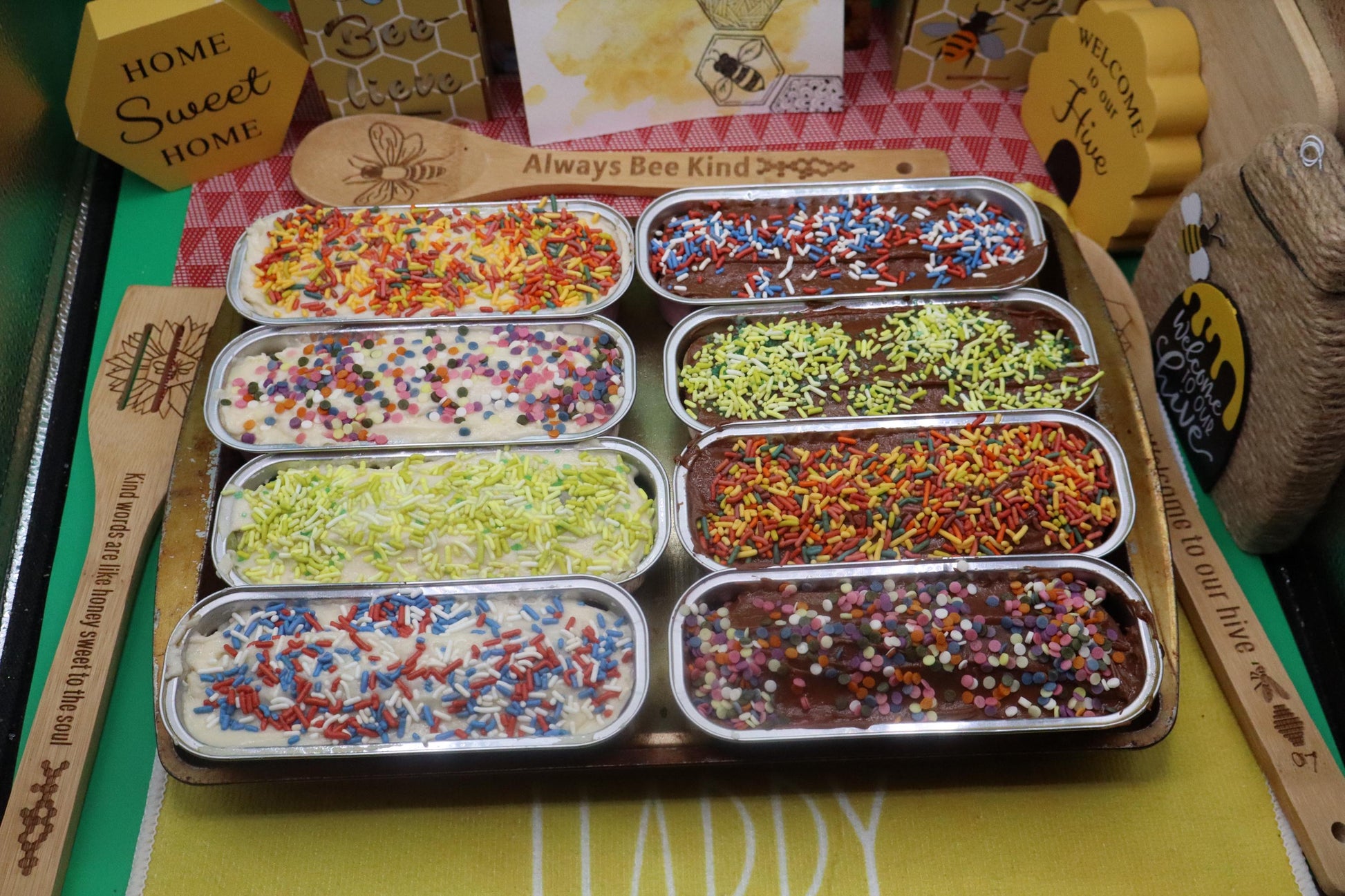 Gluten Free Snack Cakes, Dairy Free, Vegan, Peanut Free, Natural Sprinkles, Birthday Dessert Bar, Wedding Brunch, Easter Treats, Graduation