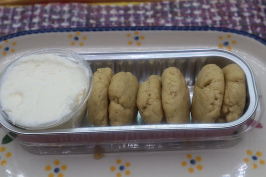 KETO Mini Cookie Dippers w/ Sugar Free Frosting, Gluten Free, Grain Free, Dairy Free, Vegan, Birthday gift, Low Carb snacks, Low Calorie