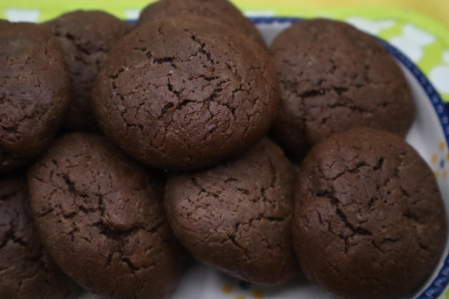 KETO Brownie Cookies, Gluten Free, Grain Free, Sugar Free, Dairy Free, Low Carb Snack, Birthday Treat, Protein Enriched, Chocolate Fudge