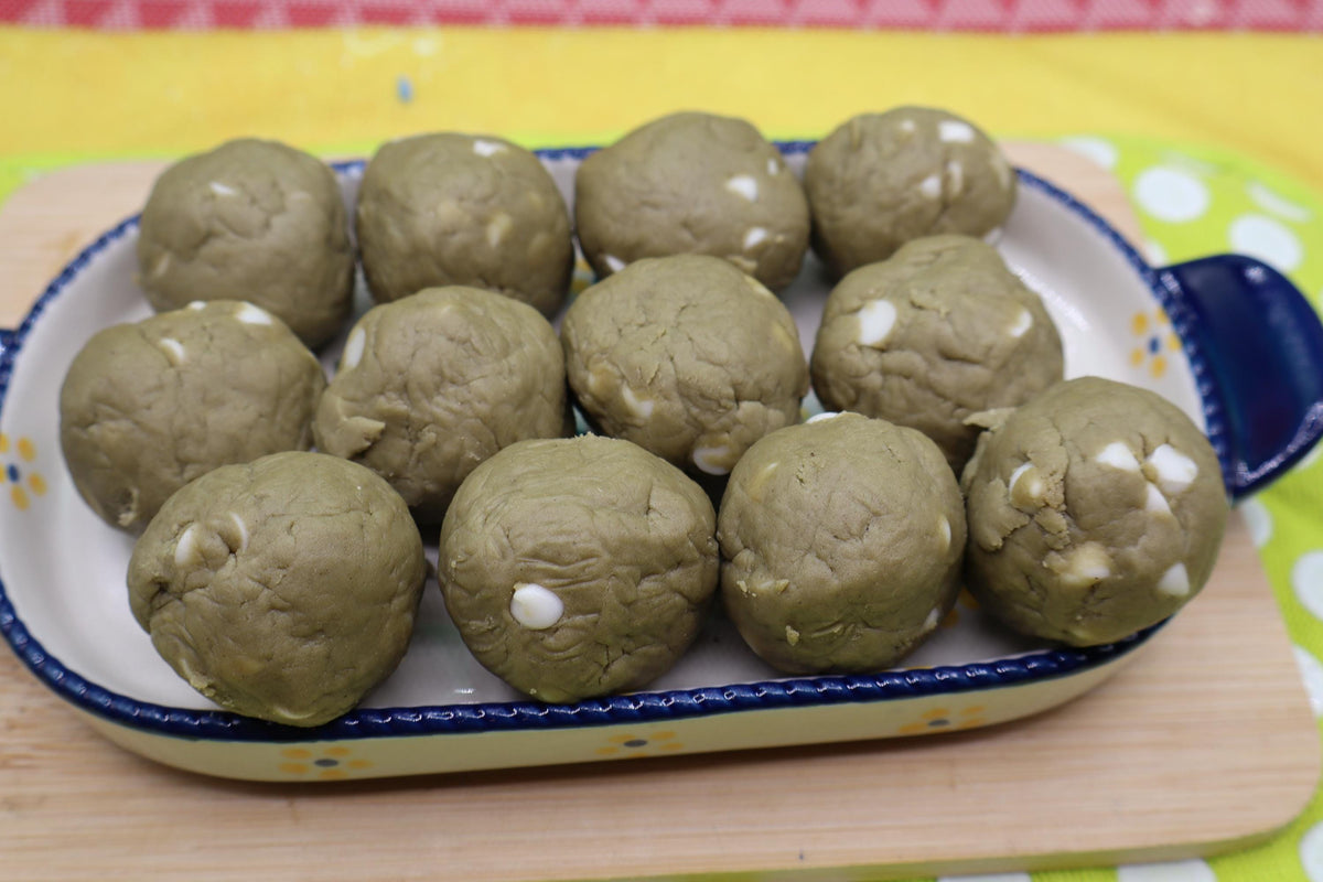 Gluten Free Protein Power Dough Balls, Dairy Free, Egg Free, Vegan Pea Protein, Nut Free, Low Carb, Low Calorie, Fitness Snack, Clean eating