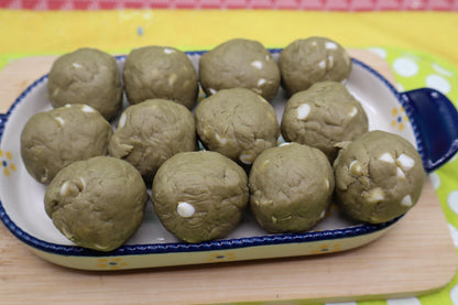 Gluten Free Protein Power Dough Balls, Dairy Free, Egg Free, Vegan Pea Protein, Nut Free, Low Carb, Low Calorie, Fitness Snack, Clean eating