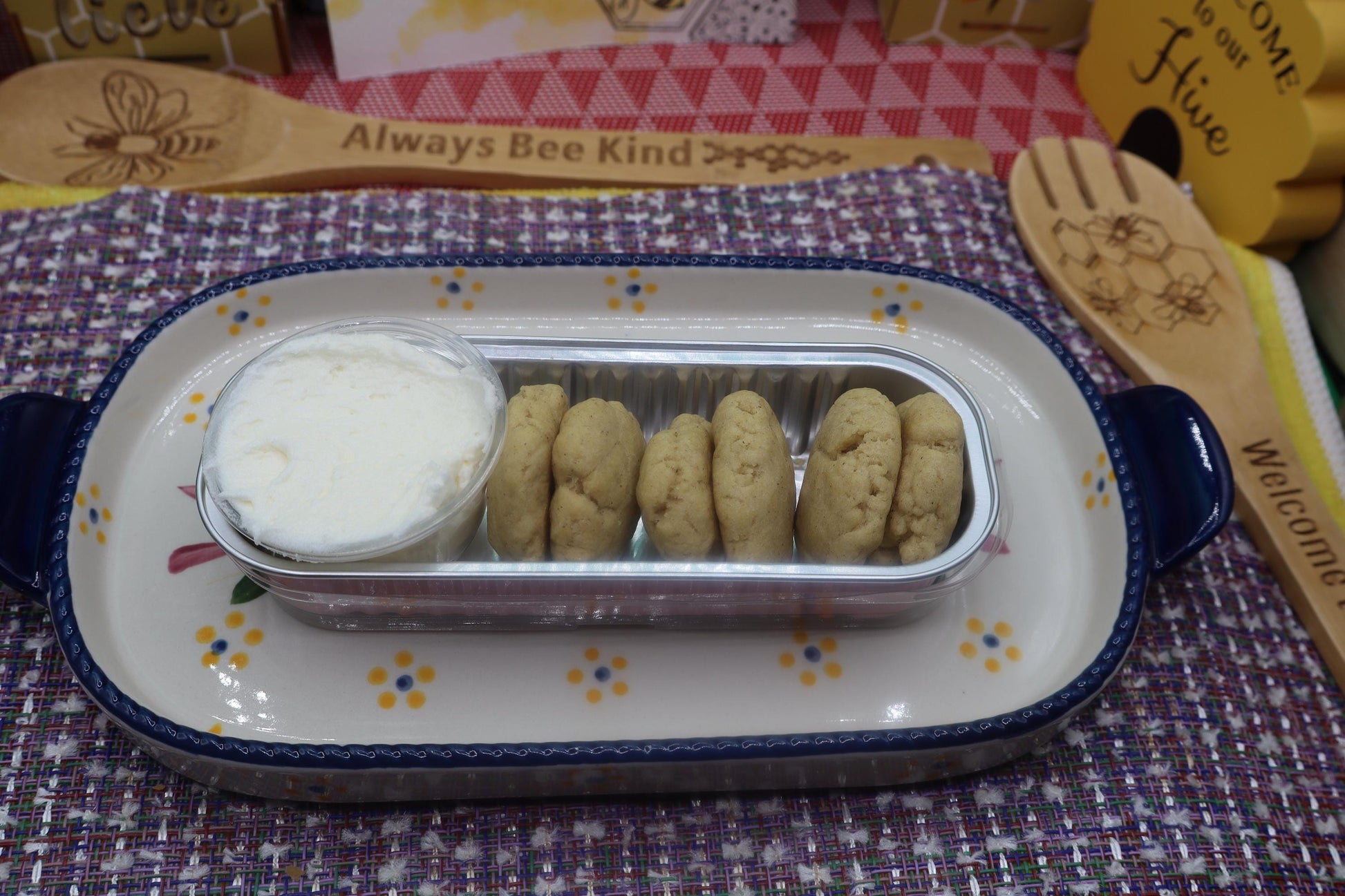 KETO Mini Cookie Dippers w/ Sugar Free Frosting, Gluten Free, Grain Free, Dairy Free, Vegan, Birthday gift, Holiday snacks, Low Carb Low Cal