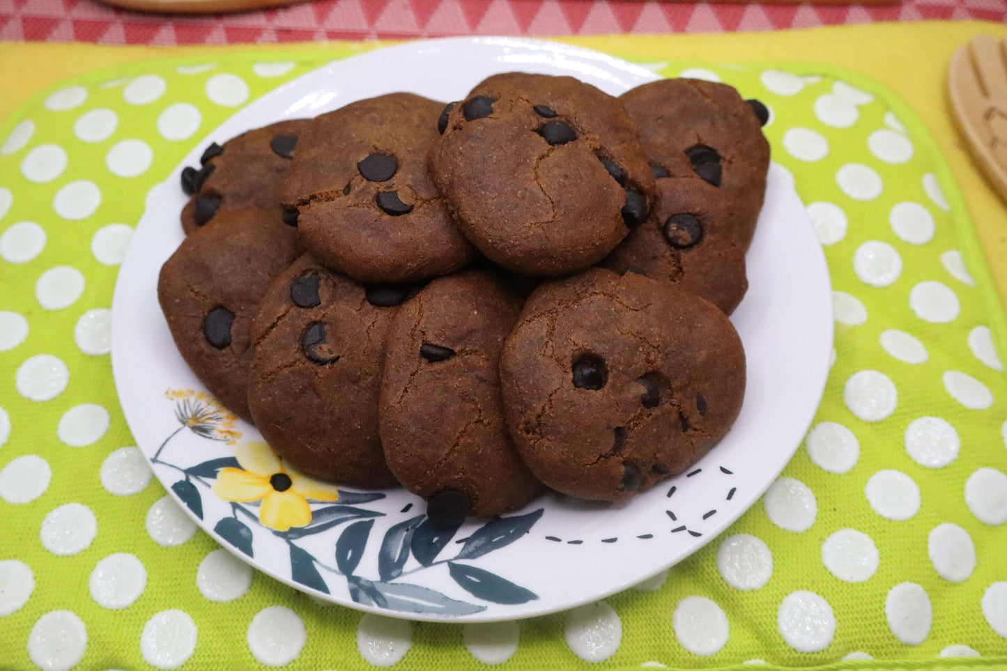 AIP Paleo Tiger Nut Carob Chip Cookies, Gluten Free, Dairy Free, Egg Free, Grain Free, AIP Protocol, Wellness Gift, Soft Baked, Mother's Day