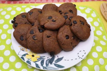 AIP Paleo Tiger Nut Carob Chip Cookies, Gluten Free, Dairy Free, Egg Free, Grain Free, AIP Protocol, Wellness Gift, Soft Baked, Mother's Day