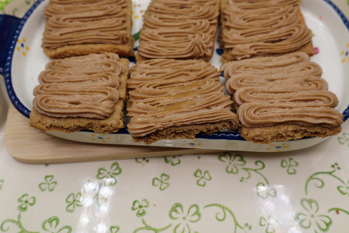 AIP Paleo Tiger Nut Cookies, Maple Iced, Grain Free, Gluten Free, Dairy Free, Egg Free, Nut Free, Vegan, Autoimmune Protocol, Holiday Gift
