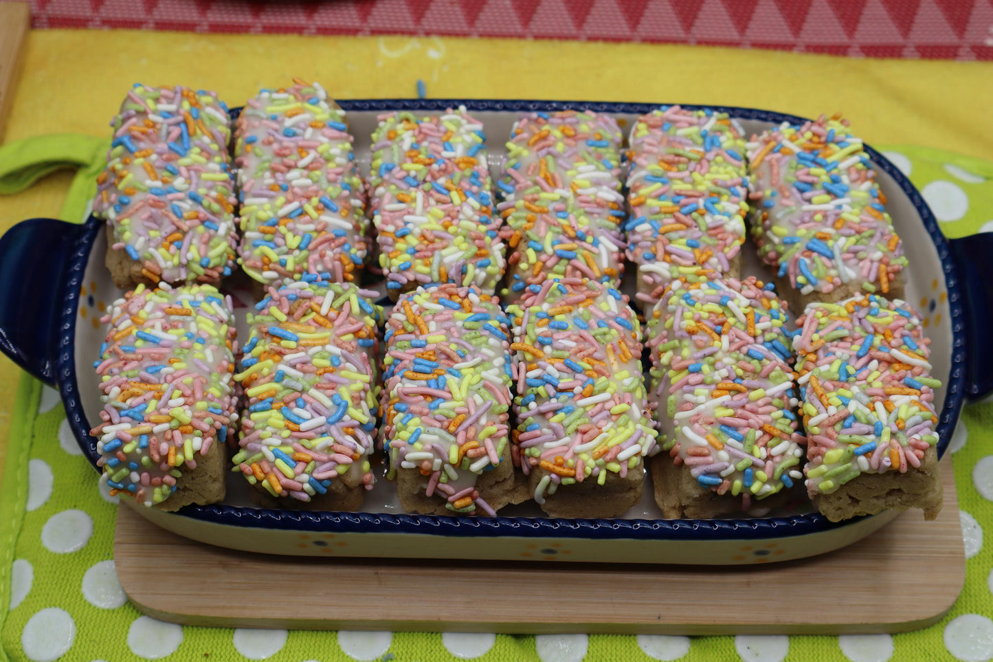 Sugar Free Cookie Bars, Gluten Free, Dairy Free, Vegan, School Safe, Nut Free, Birthday Gifts, Natural Sprinkle, Valentine's Dessert