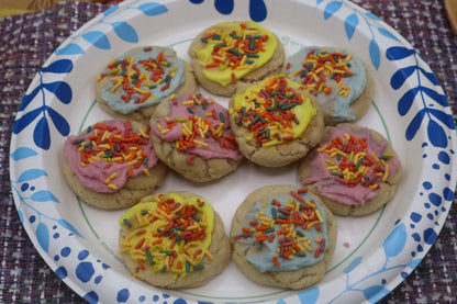 Gluten Free Crumbl Cookies, Dairy Free, Peanut & Nut Free, Oat Free, Allergy Friendly Bakery, Butter Vanilla, Smores, Raspberry Lemonade