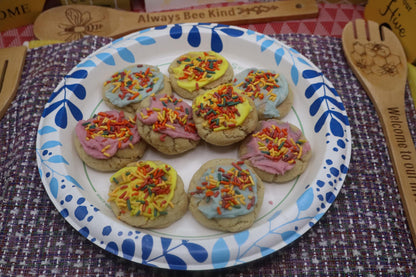 Gluten Free Crumbl Cookies, Dairy Free, Peanut & Nut Free, Oat Free, Allergy Friendly Bakery, Butter Vanilla, Smores, Raspberry Lemonade