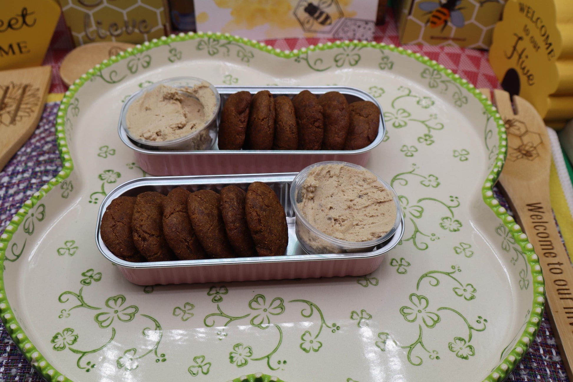 AIP Paleo Tiger Nut Mini Cookie Dippers w/ Maple Frosting, Grain Free, Gluten Free, Dairy Free, Egg Free, Vegan, Autoimmune Protocol snacks