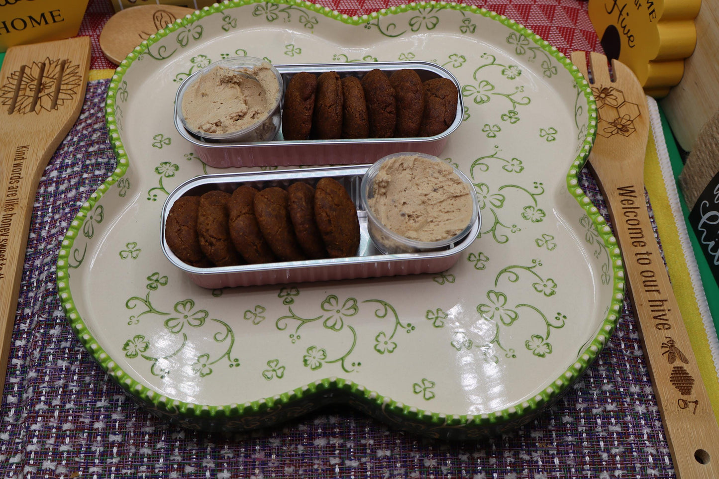 AIP Paleo Tiger Nut Mini Cookie Dippers w/ Maple Frosting, Grain Free, Gluten Free, Dairy Free, Egg Free, Vegan, Autoimmune Protocol snacks