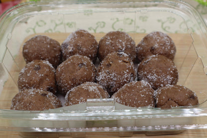 Gluten Free Protein Power Dough Balls, Dairy Free, Egg Free, Vegan Pea Protein, Nut Free, Low Carb, Low Calorie, Fitness Snack, Clean eating