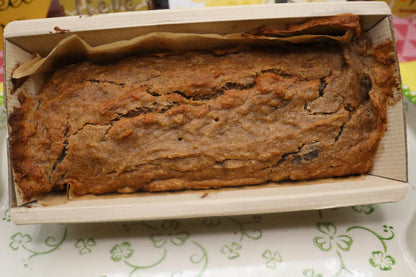 Gluten Free Banana Bread, Dairy Free, Grain Free, Vegan, Egg Free, Nut Free, Low FODMAP, School Snack, Birthday Gift, Wellness Breakfast