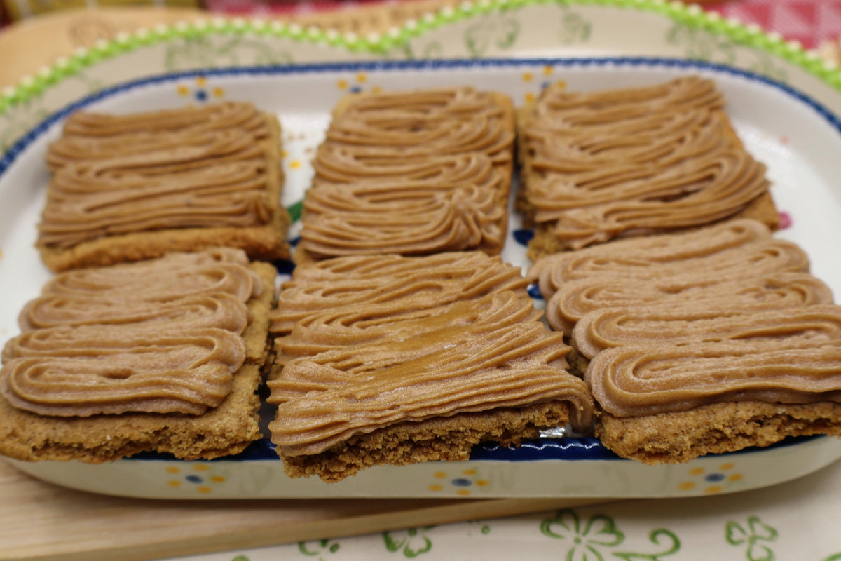 AIP Paleo Tiger Nut Cookies, Maple Iced, Grain Free, Gluten Free, Dairy Free, Egg Free, Nut Free, Vegan, Autoimmune Protocol, Holiday Gift