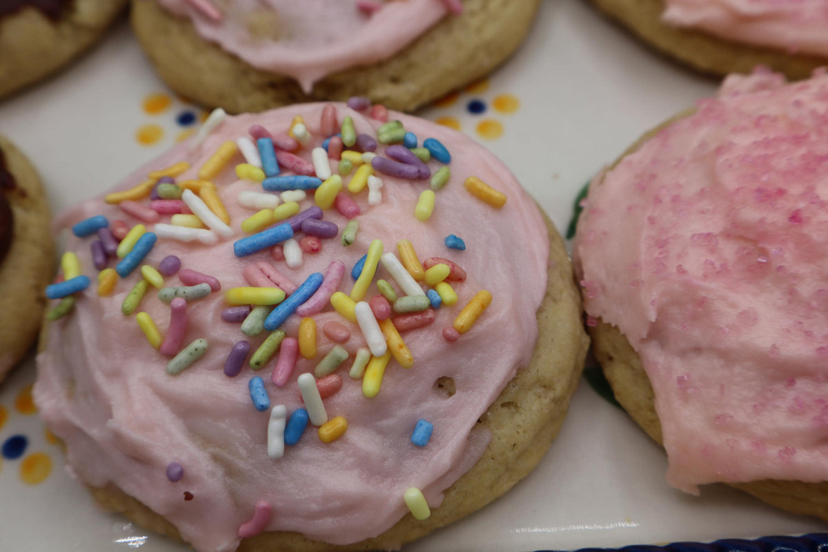 Gluten Free Butter Sugar Cookies, Dairy Free, Nut Free, Oat Free, Birthday Gift, Low Fat, Natural Color, July 4th desserts, Graduation Party