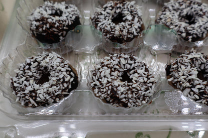 AIP Paleo Carob Coconut Ring, Gluten Free, Dairy Free, Vegan, Grain Free Macaroons, Autoimmune Protocol, No Refined Sugar, Low calorie treat