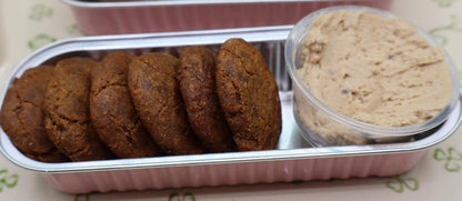 AIP Paleo Tiger Nut Mini Cookie Dippers w/ Maple Frosting, Grain Free, Gluten Free, Dairy Free, Egg Free, Vegan, Autoimmune Protocol snacks
