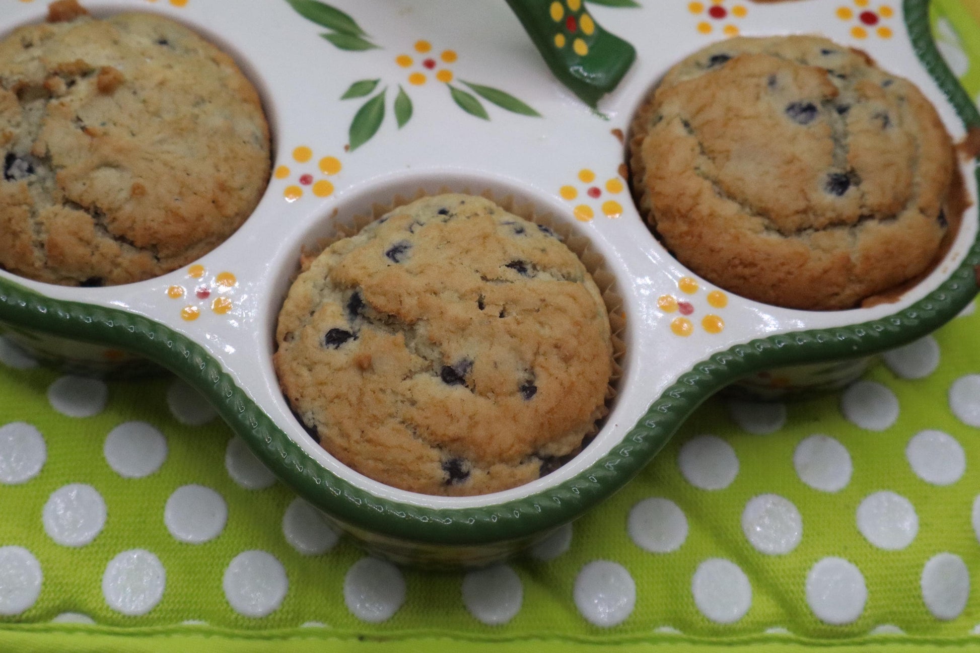 Gluten Free Lemon Blueberry Sour Dough Protein Muffins, Dairy Free, Vegan, Nut Free, Low Sugar, Low Fat, Wellness Gift, Mother's Day Brunch