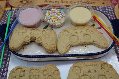 Gluten Free Sugar Cookie Kits, Gaming, Dairy Free, Egg Free, Vegan, Nut Free, Custom Orders, Sugar Free, Boys Birthday Party, Video Control