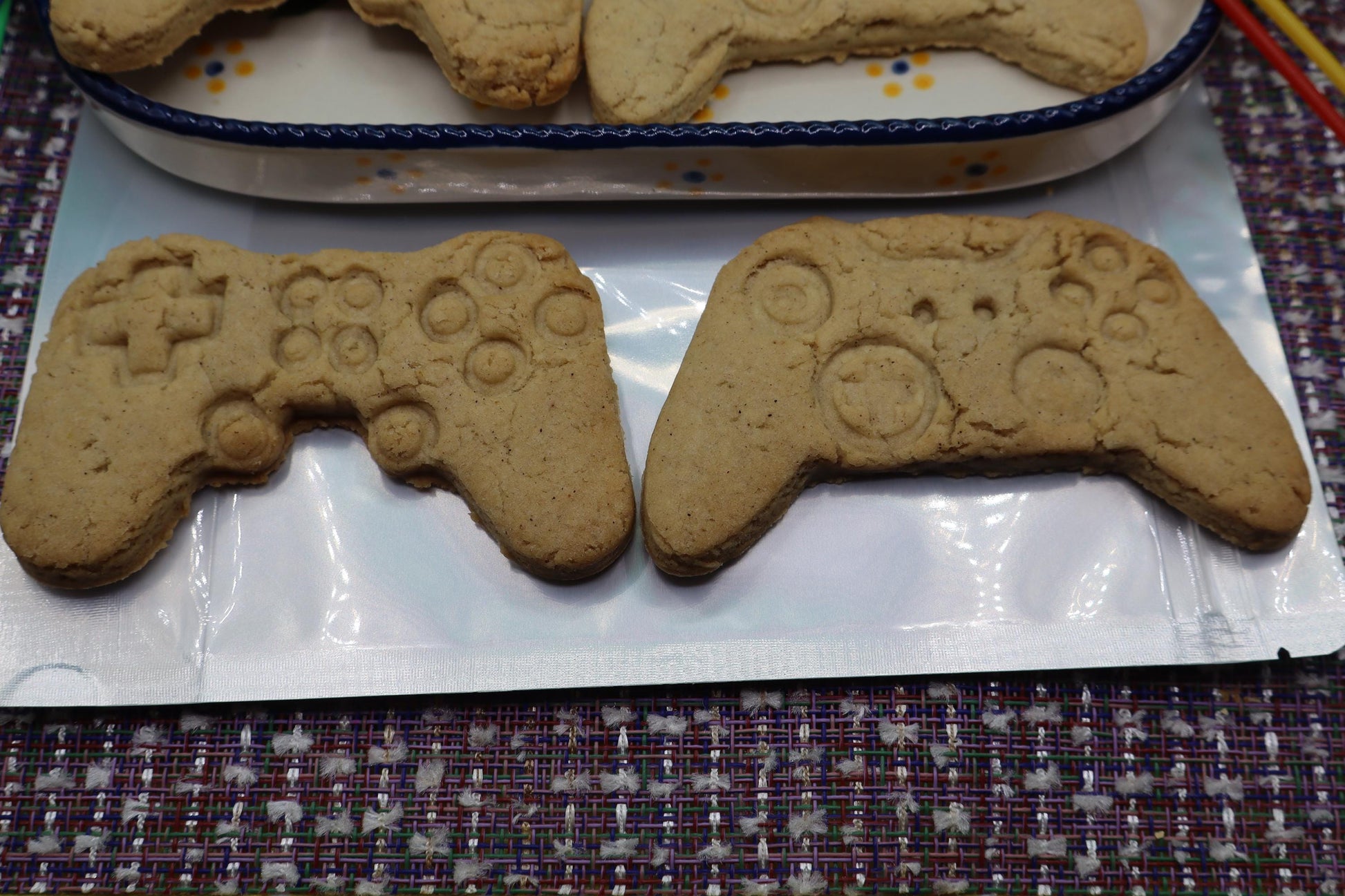 Gluten Free Sugar Cookie Kits, Gaming, Dairy Free, Egg Free, Vegan, Nut Free, Custom Orders, Sugar Free, Boys Birthday Party, Video Control