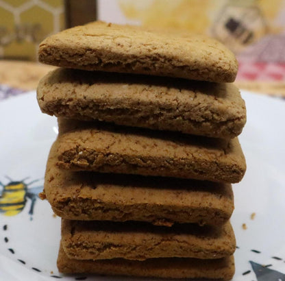 Gluten Free Protein Graham Crackers, Sugar Free, Dairy Free, Egg Free, Nut Free, Vegan Fitness Snack, Cinnamon, Gingerbread, Low Carb Smores