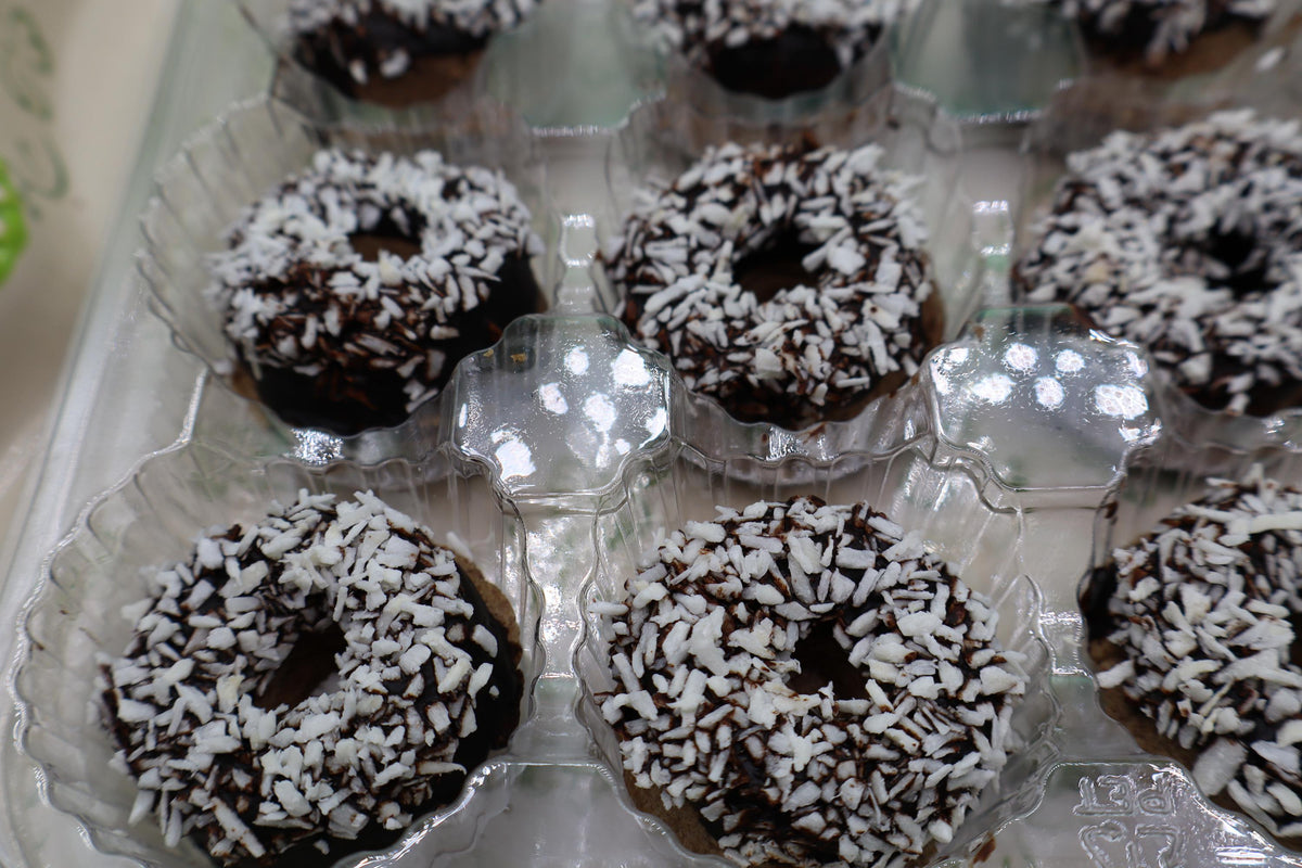 AIP Paleo Carob Coconut Ring, Gluten Free, Dairy Free, Vegan, Grain Free Macaroons, Autoimmune Protocol, No Refined Sugar, Low calorie treat