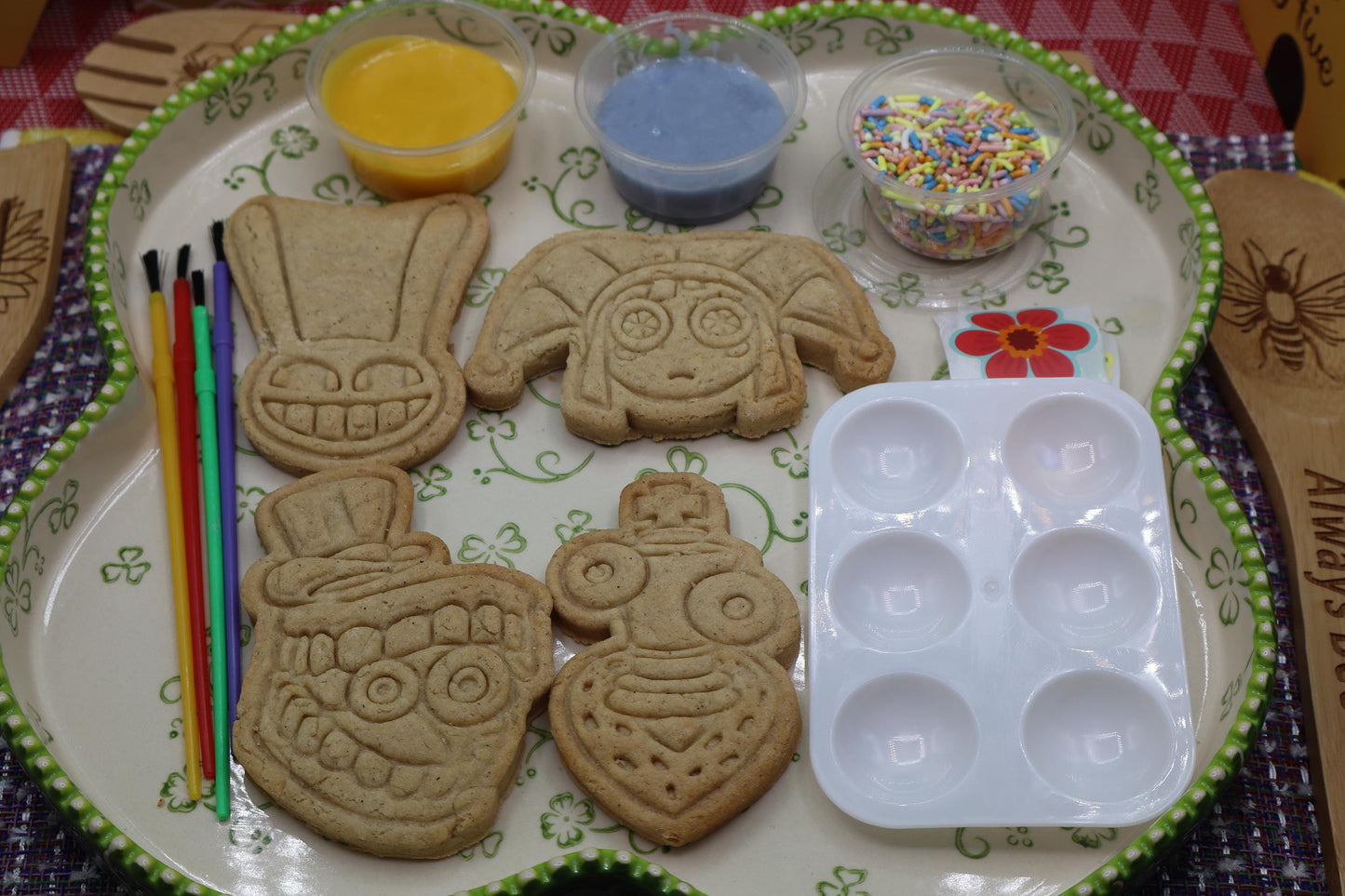 Gluten Free Sugar Cookie Kits, Amazing Circus, Dairy Free, Egg Free, Vegan, Nut Free, Custom Orders, Sugar Free, Birthday Party, Digital