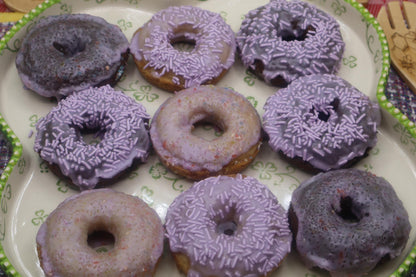 Gluten Free Donuts, Coconut Sugar, Dairy Free, Egg Free, Nut Free, Vegan, Plant Based Sprinkles, Birthday Gifts, Graduation Party, low Sugar