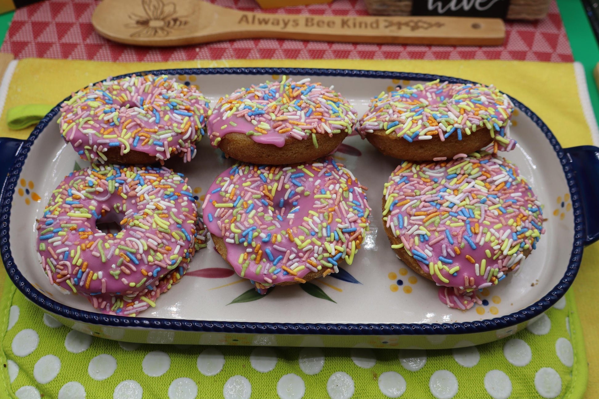 Gluten Free Donuts, Coconut Sugar, Dairy Free, Egg Free, Nut Free, Vegan, Plant Based Sprinkles, Birthday Gifts, Graduation Party, low Sugar