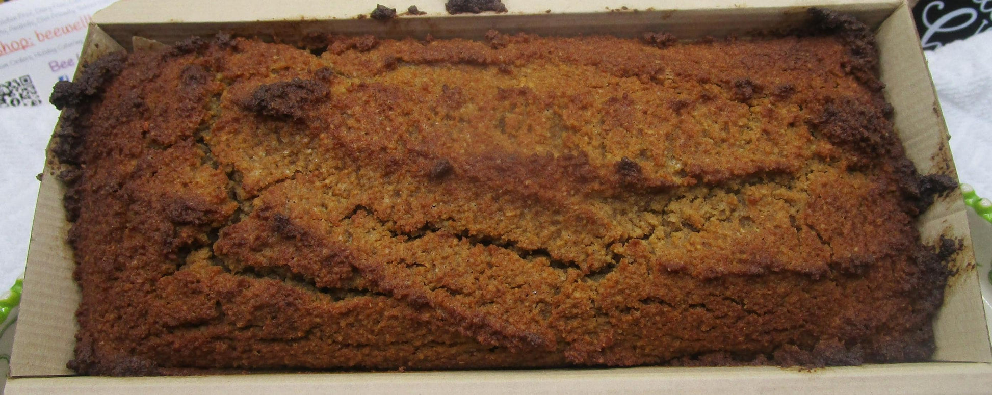 Gluten Free Gingerbread Cake, High Protein, Sugar Free, Dairy Free, Grain Free, Fitness Dessert, Warming Spice snack, Low Carb, Clean Eating