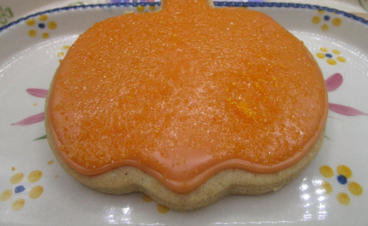 Gluten Free Sugar Cookie, Pumpkin, Dairy Free, Egg Free, Peanut Free, School Safe, Party, Halloween, Trick or Treat, Fall, Thanksgiving Gift