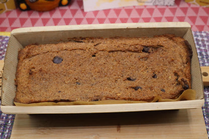 Gluten Free Protein Banana Bread, Mocha Chip, Sugar Free, Dairy Free, Grain Free, Egg Free, Nut Free, Vegan Fiber Fitness Snack, Fall brunch