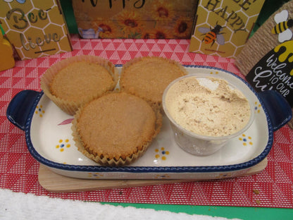 AIP Paleo Cupcakes-Vanilla, Grain Free, Gluten Free, Egg Free, Dairy Free, Nut Free, Birthday Gift, Low Histamine Dessert, Low FODMAP snack