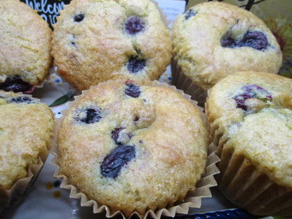 Gluten Free Muffins, Reduced Fat & Low Sugar, Dairy Free, Egg Free, Nut Free, Soy Free, Vegan, Healthy breakfast, Brunch, Low FODMAP snacks