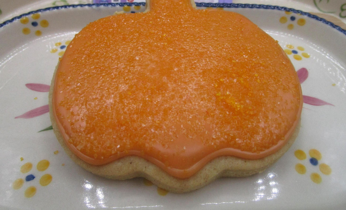 Gluten Free Sugar Cookie, Pumpkin, Dairy Free, Egg Free, Peanut Free, School Safe, Party, Halloween, Trick or Treat, Fall, Thanksgiving Gift