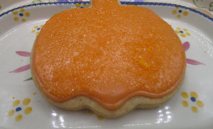 Gluten Free Sugar Cookie, Pumpkin, Dairy Free, Egg Free, Peanut Free, School Safe, Party, Halloween, Trick or Treat, Fall, Thanksgiving Gift