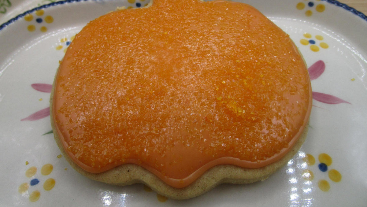 Gluten Free Sugar Cookie, Pumpkin, Dairy Free, Egg Free, Peanut Free, School Safe, Party, Halloween, Trick or Treat, Fall, Thanksgiving Gift